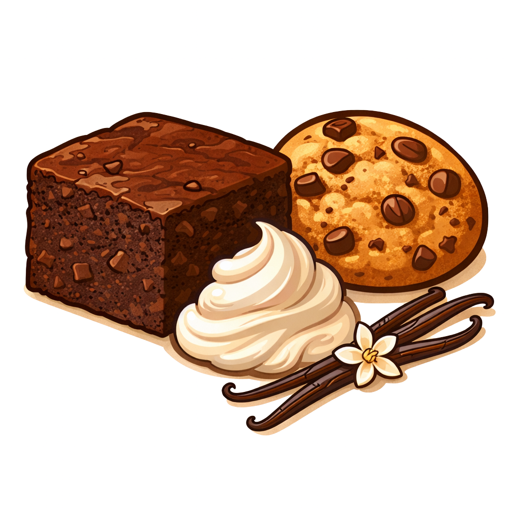 Brookies & Cream (Vegan)