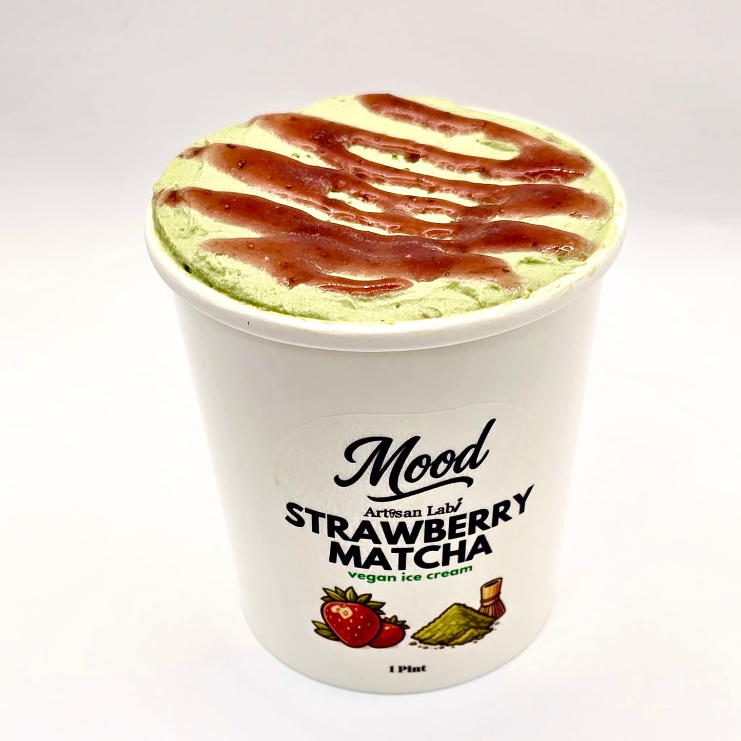 Strawberry Matcha (Vegan)